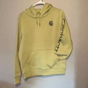 Carhartt Men's Light Yellow Hoodie